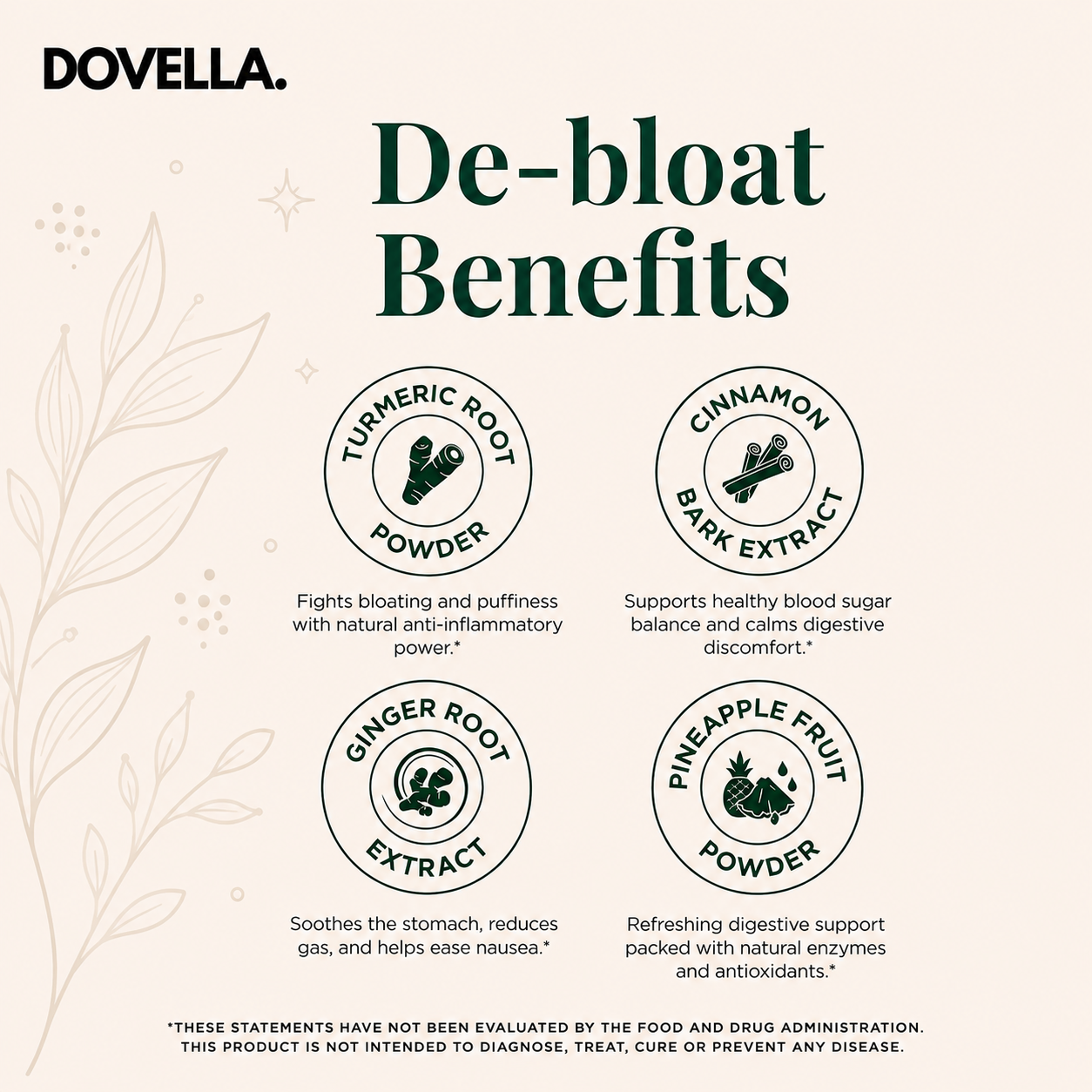 DOVELLA. DEBLOATING CAPSULES
